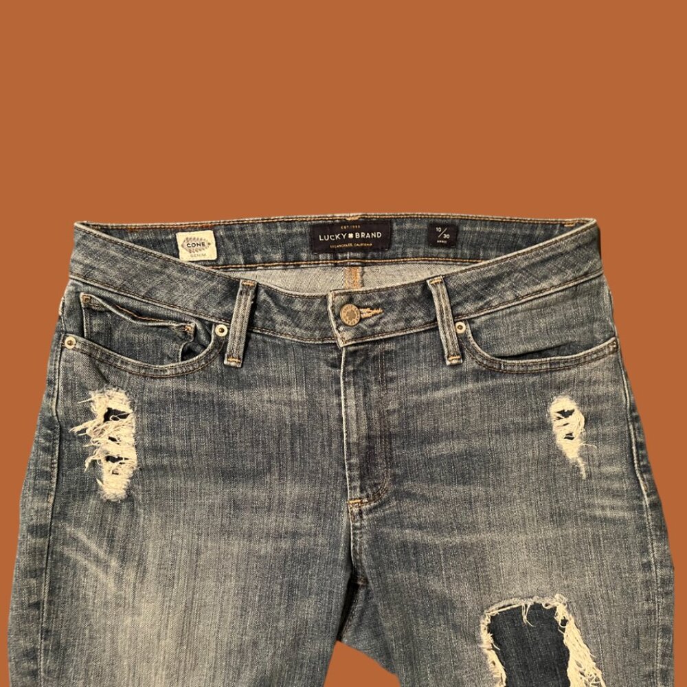 Lucky Brand - Sasha Super Skinny Ankle Jeans (Size 10/30) - Picture 4 of 6